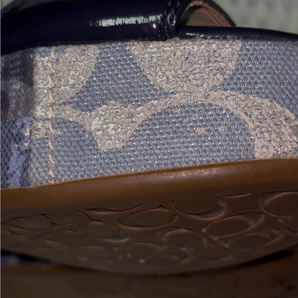 Coach Denim patchwork wedges - Picture 6 of 6